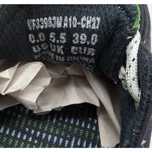 Keds Women's Boat Shoes Size 8 Navy White Green Slip On Nautical - Picture 7 of 8